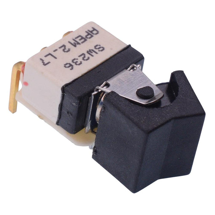 SW236CD-6 APEM Black On-On Momentary Washable PCB Miniature Toggle Switch SPDT 0.4A 20V