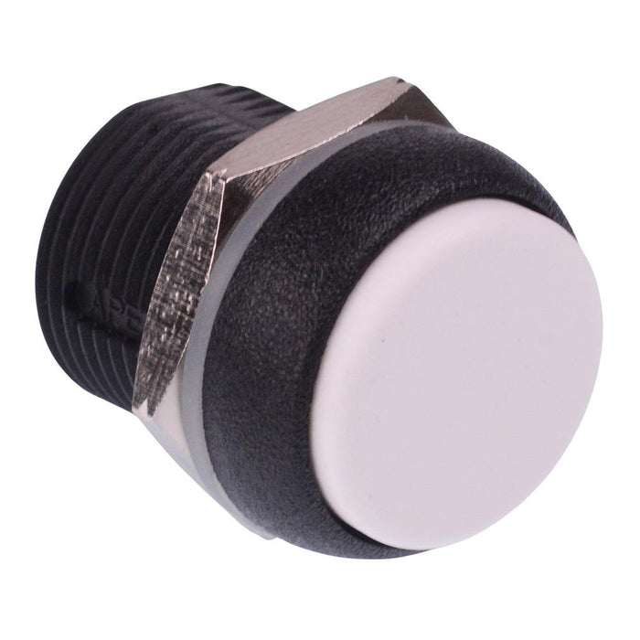 IRP3S472 APEM White Round 16mm Momentary NO Push Button Switch IP67