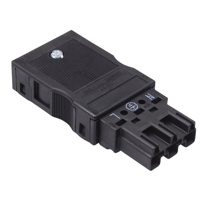 770-113 WAGO 3 Pole WINSTA MIDI Male Socket Strain Relief 25A