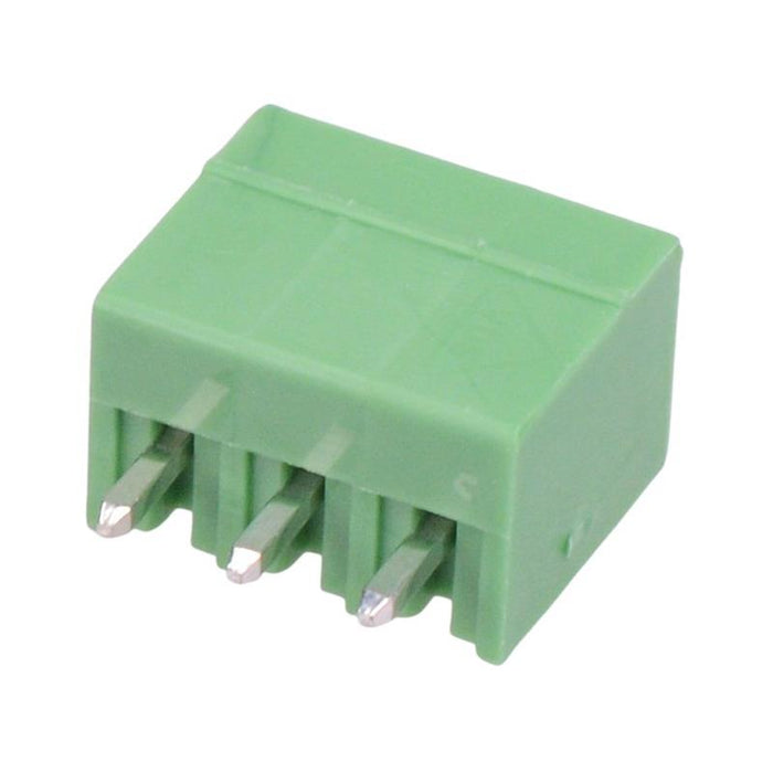 3-Way 3.5mm Vertical PCB Header Closed Ends 8A 300V