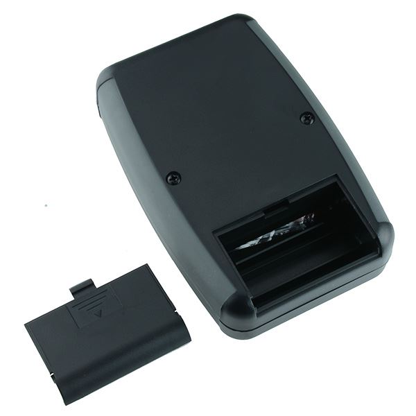 1553CBKBAT Hammond Soft Sided Handheld Enclosure with Battery Door 117 x 79 x 33mm