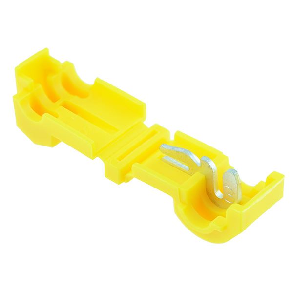 Yellow Crimp Blade Splice Connector