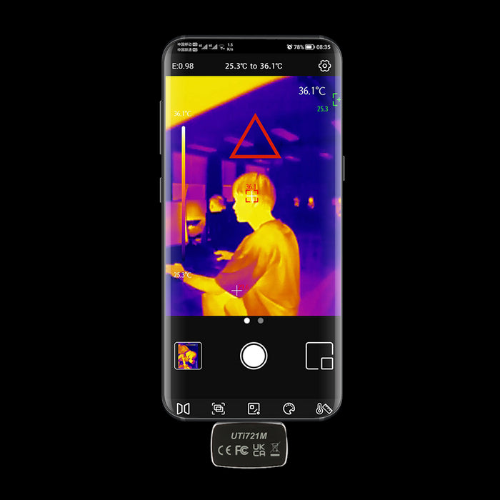 UTi721M Professional Android Thermal Imaging Smartphone Camera Module Uni-T