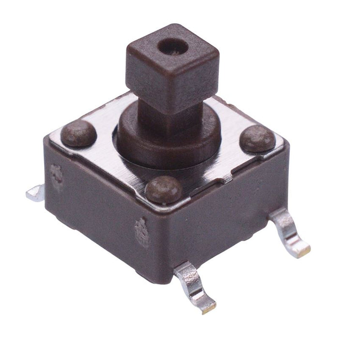 PHAP5-30VA2K2S2N4 APEM 7.3mm Height Square 6mm x 6mm Surface Mount Tactile Switch 160g Tape Packaging