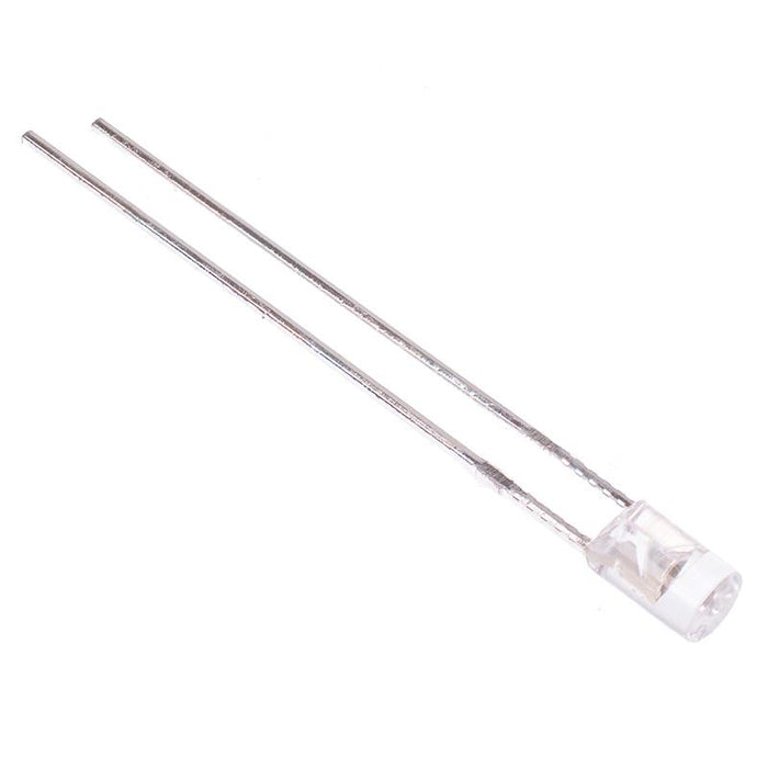 Red 3mm Cylindrical Flat Top LED 780mcd