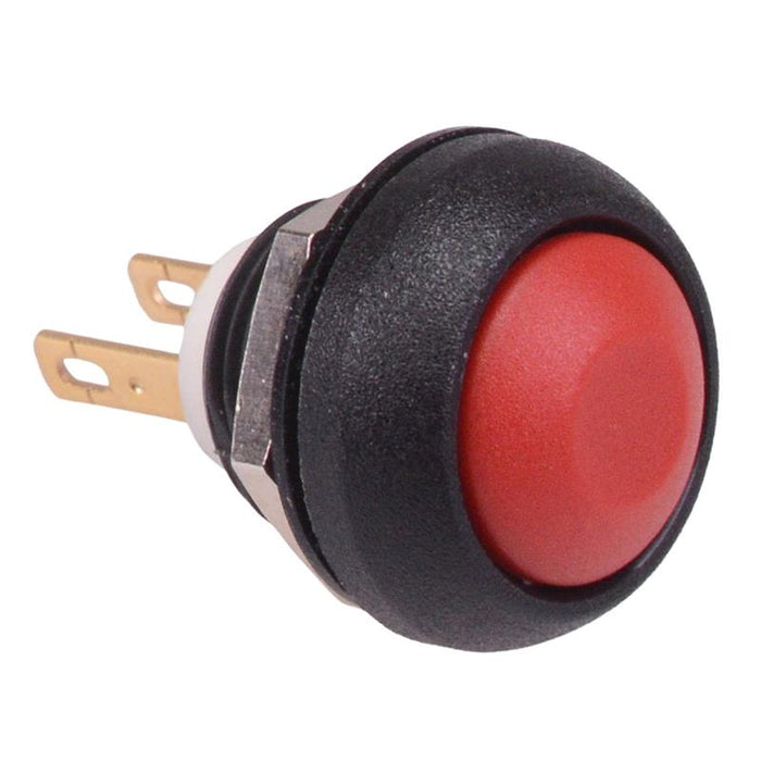 ISR3Z1AD600 APEM Red Momentary 12mm Push Button SPST IP67