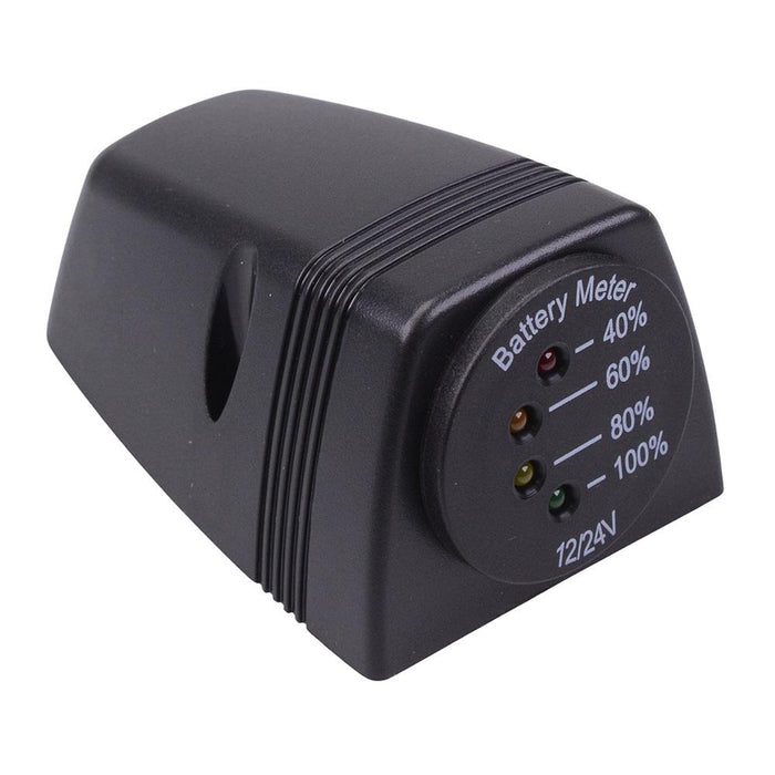 Battery Indicator Meter with Panel Mount Housing 12V/24V A25-4HS-BB3