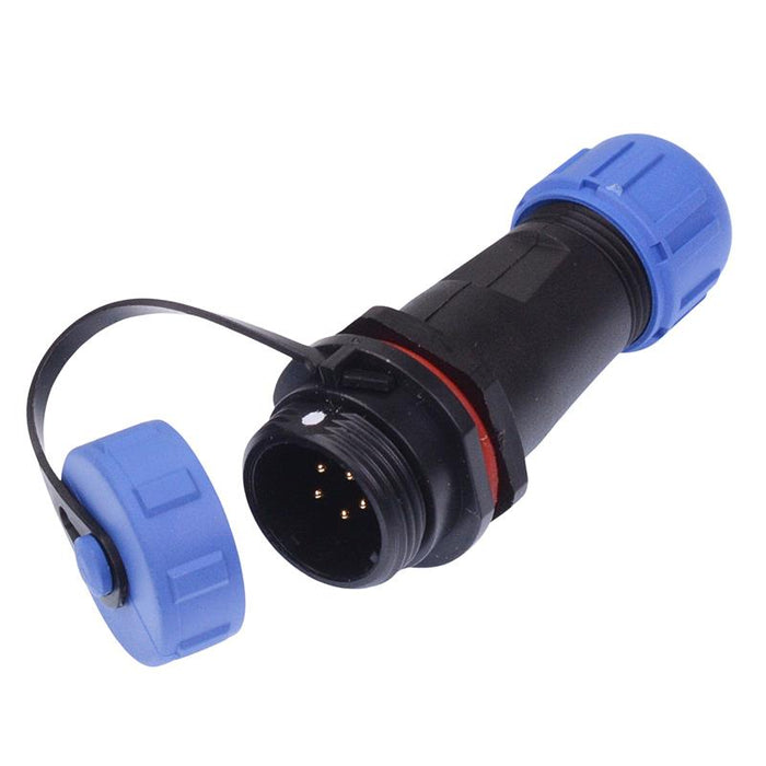 5 Pin Waterproof Male Socket Cable Connector IP68
