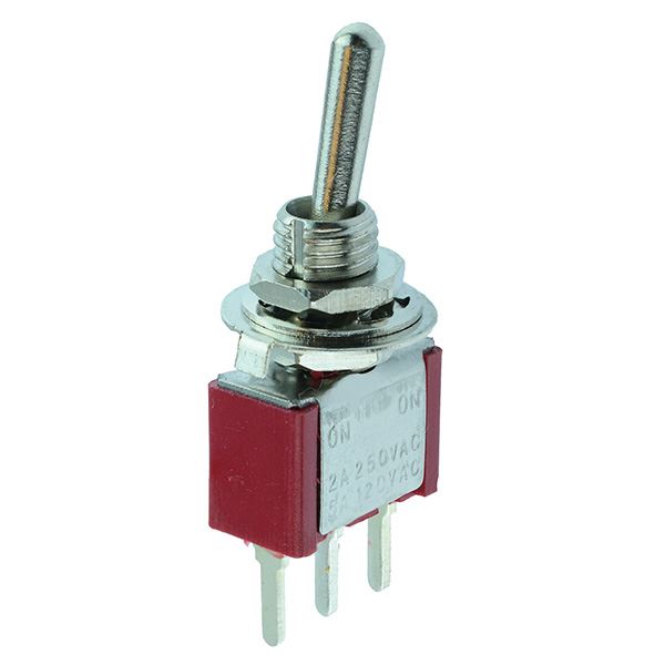 On-On Miniature PCB Toggle Switch SPDT