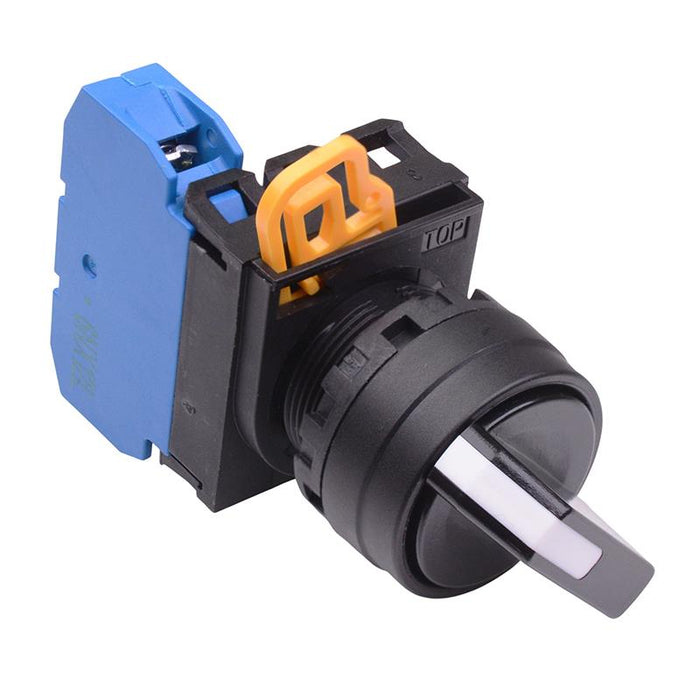 YW1S-21E10 22mm 2 Position Momentary Selector Switch NO IP65 IDEC