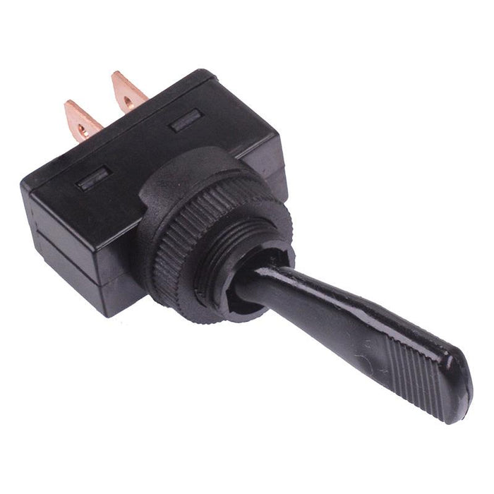 Off-(On) Black Momentary Toggle Flick Switch SPST 20A 12VDC