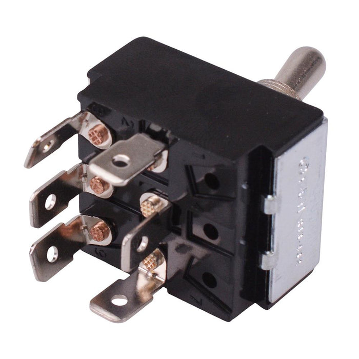 R13-432A1-01-HR On-Off 12mm Toggle Switch 3PST 10A 250VAC