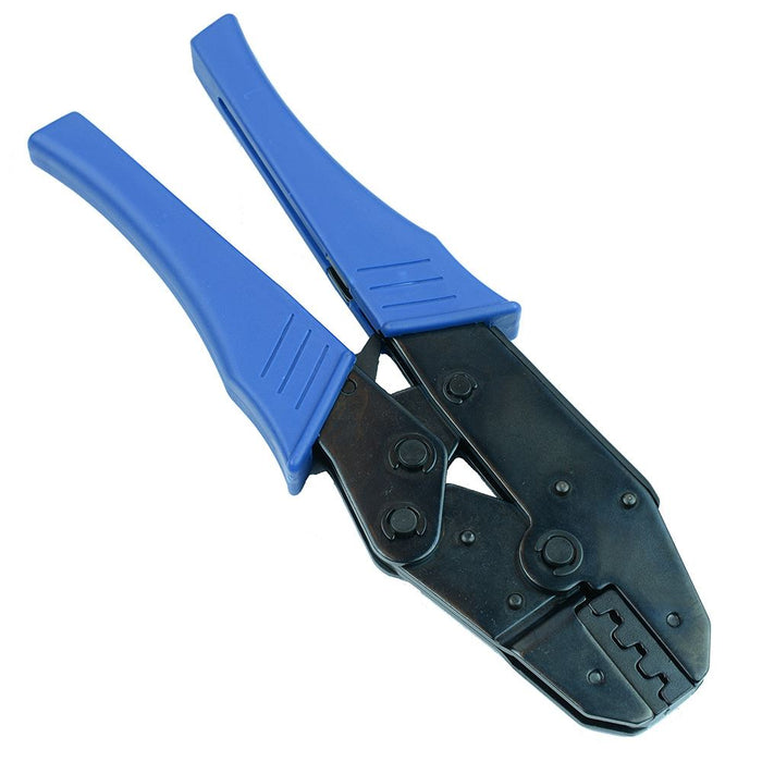 Ratchet Terminal Crimper for Uninsulated Spades