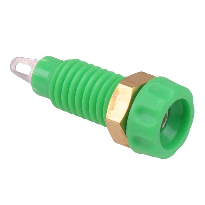 CL1460 Green 4mm Banana Test Socket 10A CLIFF