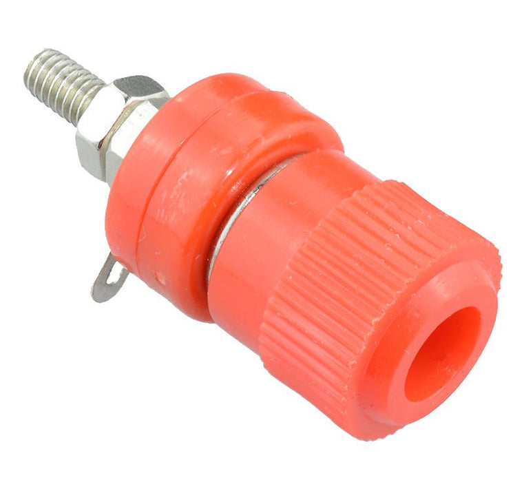 Red 4mm Binding Post Socket