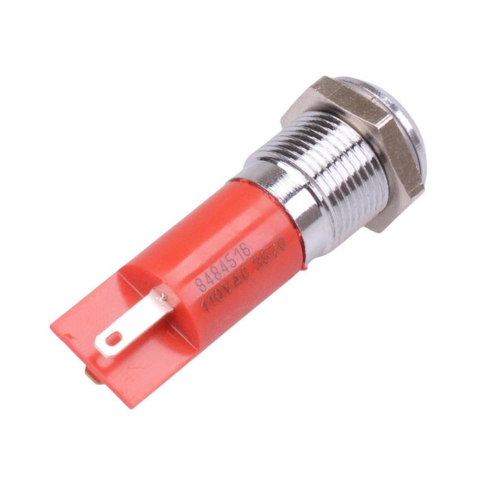 Q14P1CXXR110 Red Prominent 14mm 110VAC LED Panel Indicator APEM