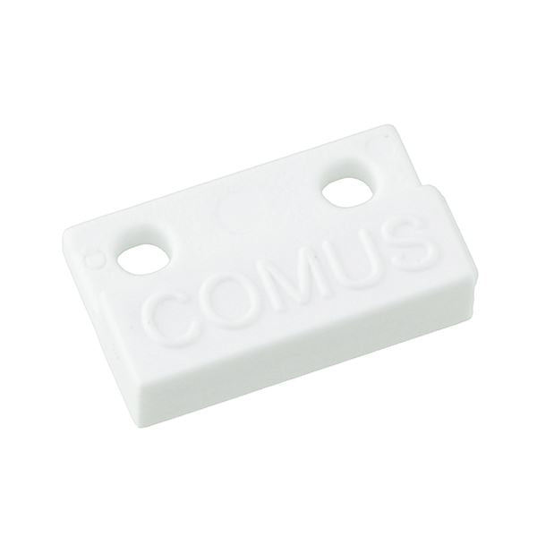 White Rectangular Replacement Magnet for Proximity Sensors Switches - LMSM, S1684C