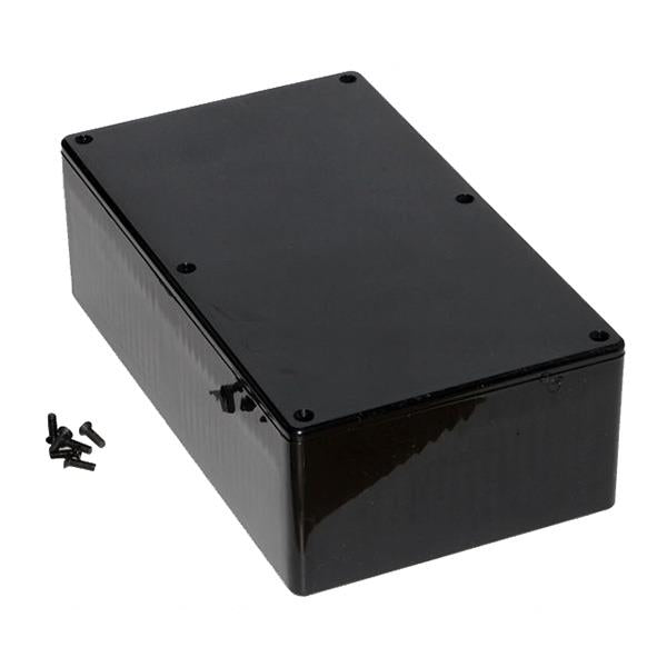1591EBK Hammond Multipurpose Black FRABS Enclosure 190 x 110 x 61mm