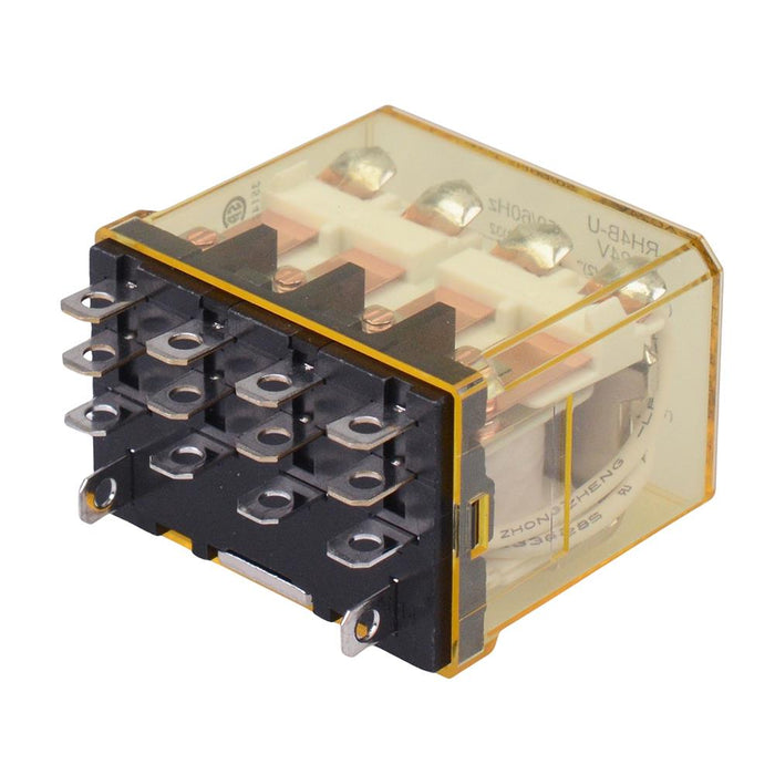 RH4B-UAC24V 24VAC Plug In Compact Power Relay 10A 4PDT IDEC