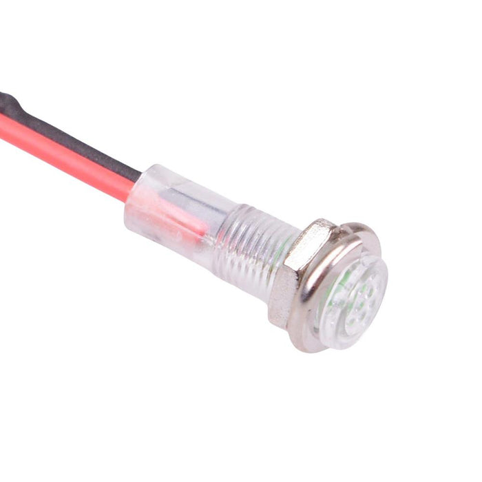 Green 12V 5.2mm Panel Indicator LED Light R9-79L-11