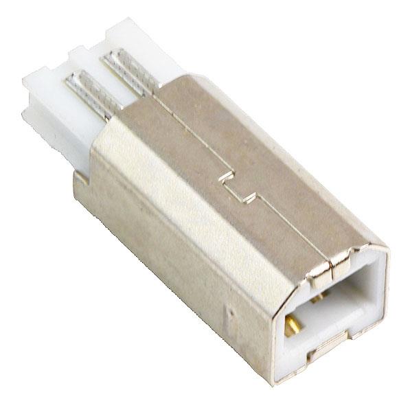 USB Type B Solder Plug Connector