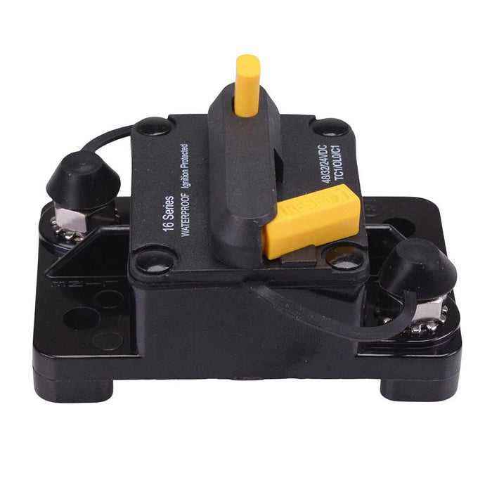 60A Surface Mount Switchable Manual Reset On-Off Circuit Breaker IP66
