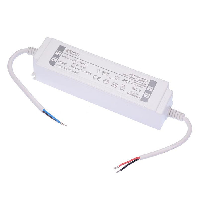 24VDC 4.16A 100W IP67 Waterproof LED Driver Power Supply
