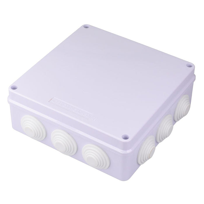 200 x 200 x 80mm Grey Junction Box IP65