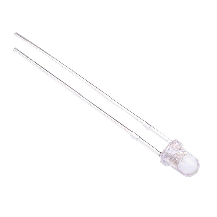 Blue 3mm LED Water Clear 5000mcd 25°