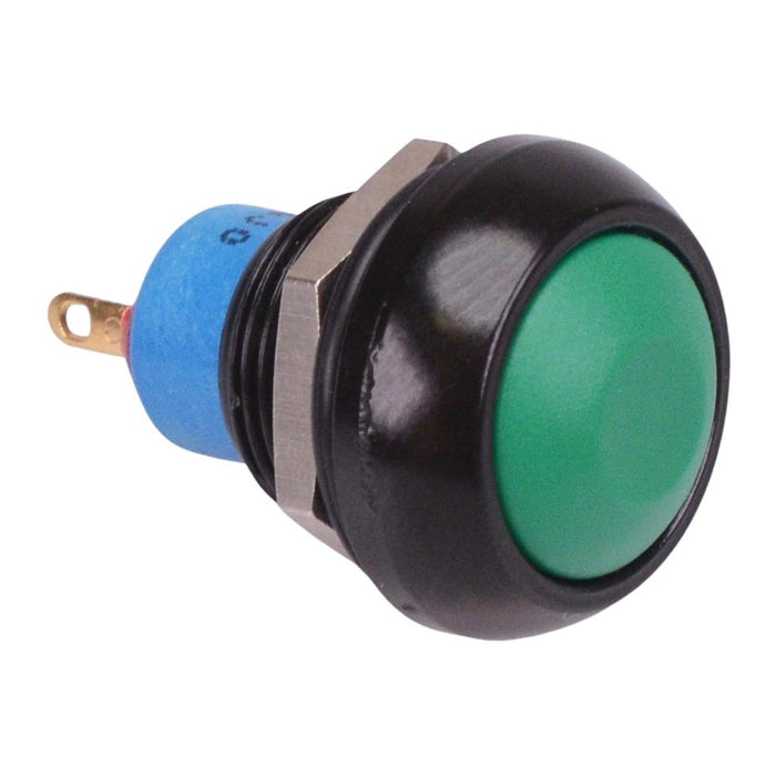 IPR3SAD3 Green Momentary 12mm Push Button Switch SPST IP67 APEM