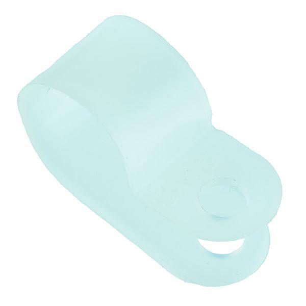 22mm Natural Nylon P Clip - Pack of 100
