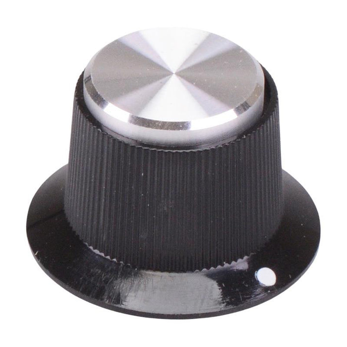 CL1708 Black Knob with Marker Dot 6mm Set Screw CLIFF