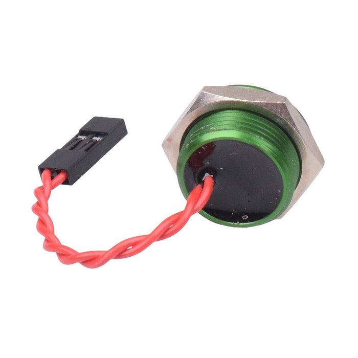PBAT5AF3000 APEM Momentary NO 16mm Green Piezo Switch Prewired IP68
