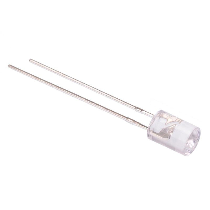 Red Cylindrical 5mm Water Clear LED 460mcd 110°