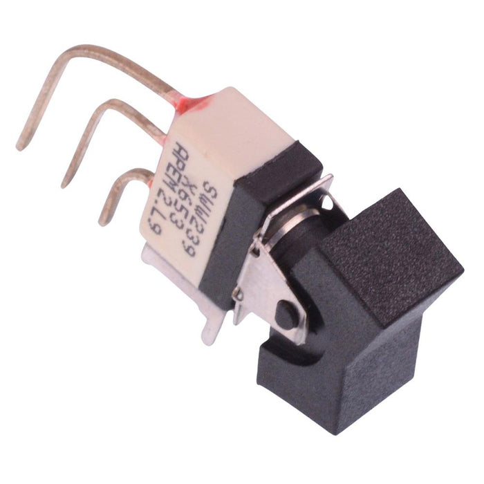 SWW239A6X658 APEM Black On-Off-On Washable PCB Miniature Toggle Switch SPDT 4A 30VDC