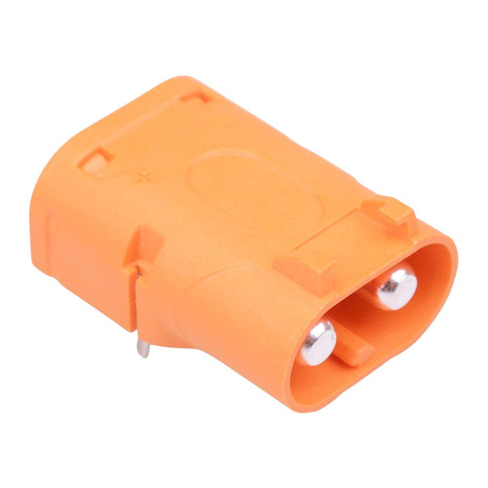 LCB50PW-M Male 2-Pin Silver Plated PCB Connector 40A AMASS