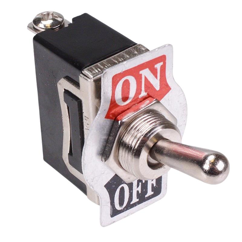 On-Off Toggle Switch Screw Terminals 10A 250VAC SPST — Maplin Pro ...