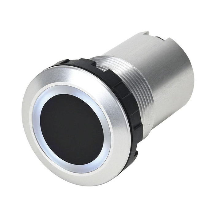 CW4H-DM1NSPW-C IDEC Blue / White LED Flush Metal Touchless Switch IP67