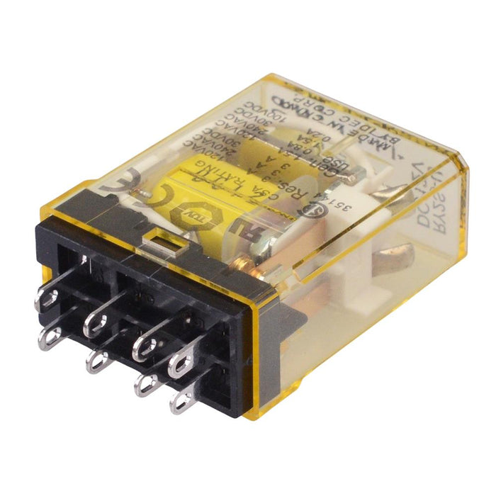 RY2S-UDC12V 12VDC Plug In Miniature Power Relay 3A DPDT IDEC