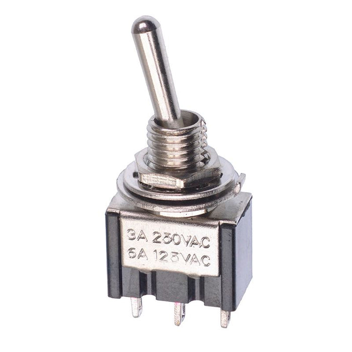 On-(On) Momentary Miniature Toggle Switch SPDT