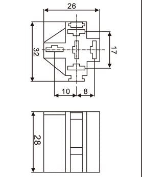 Prewired 5-Pin Automotive Relay Socket Holder Harness