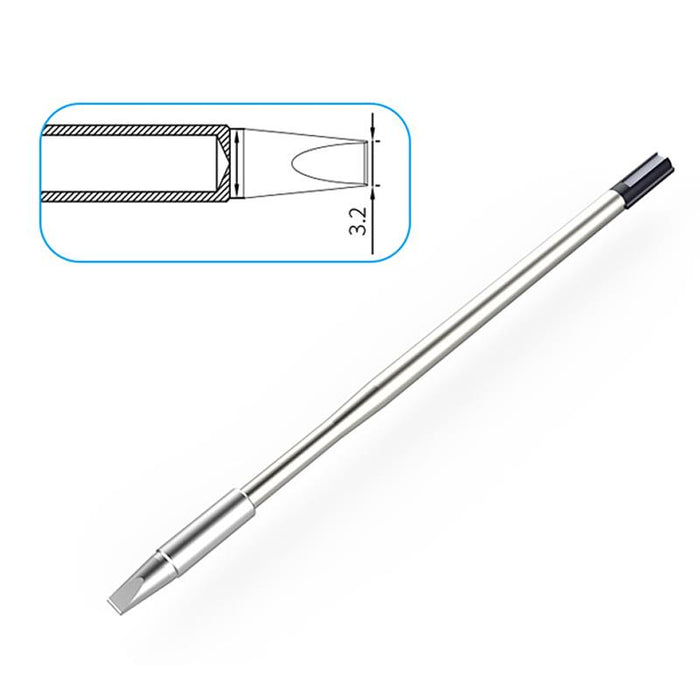 T9130-3.2D 3.2mm Chisel Soldering Iron Tip ATTEN