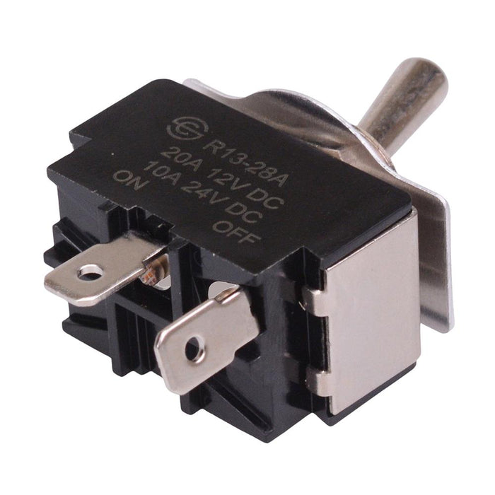 R13-28A-01 On-Off 12mm Toggle Switch SPST 20A 12VDC
