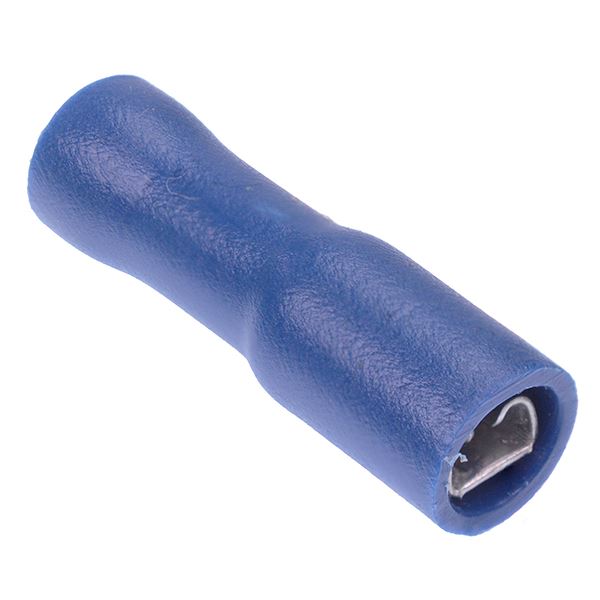 Blue 2.8mm Insulated Female Spade Crimp Connector (Pack of 100)