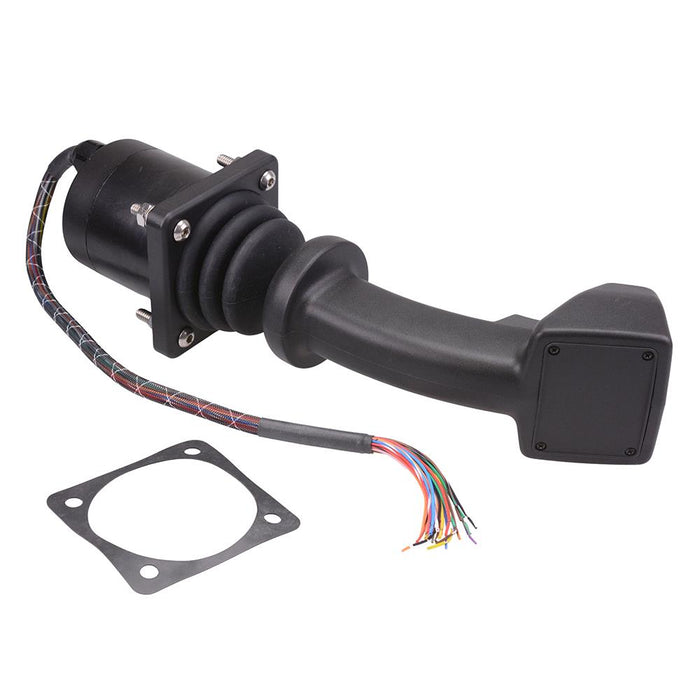 Black Square 2 Axis Hall Effect Joystick APEM HG33M0S0092354