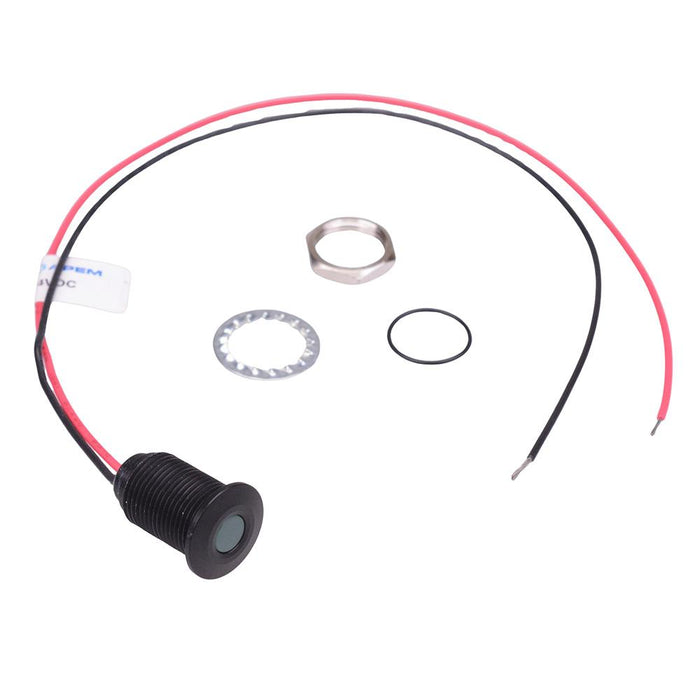 Q10F5ANXXG24E Green 10mm 24VDC LED Panel Indicator IP67 APEM
