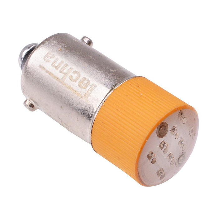 Yellow LED BA9S Bayonet LED Bulb 230V