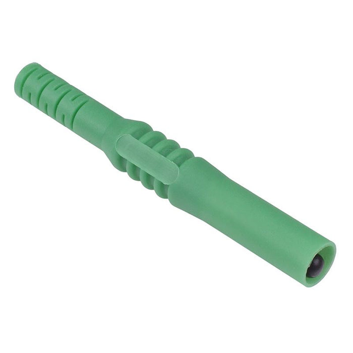 Green 4mm Shrouded Test Plug CL14897