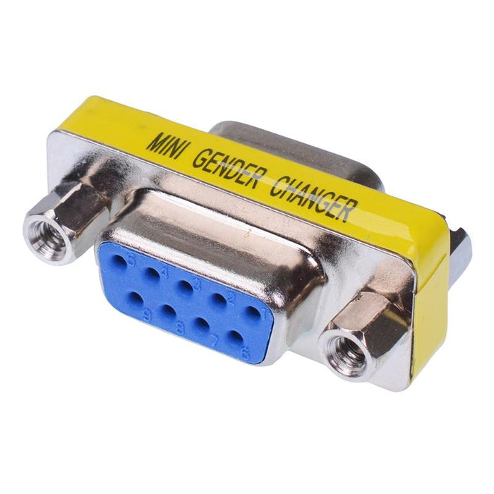 9 Way D Sub Female to Female Adapter Connector
