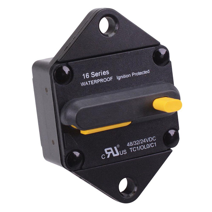 60A Panel Mount Switchable Manual Reset On-Off Circuit Breaker IP66
